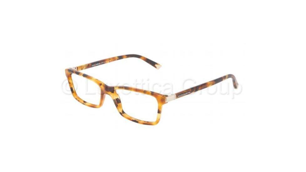 Dolce&amp;Gabbana DG3111 Bifocal Prescription Eyeglasses 623-5216 - Light Havana 