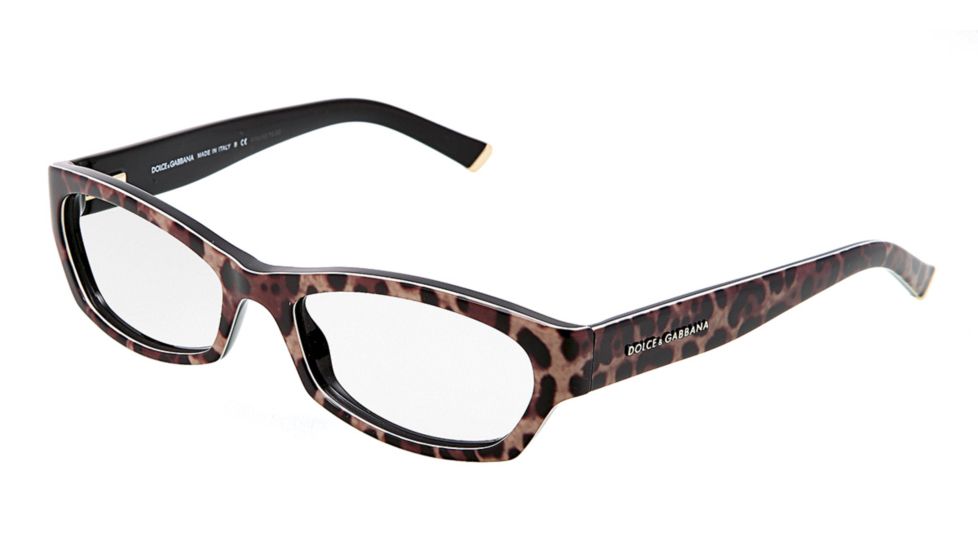 Dolce&amp;Gabbana DG3115 Eyeglass Frames 1995-5317 - Leopard Frame