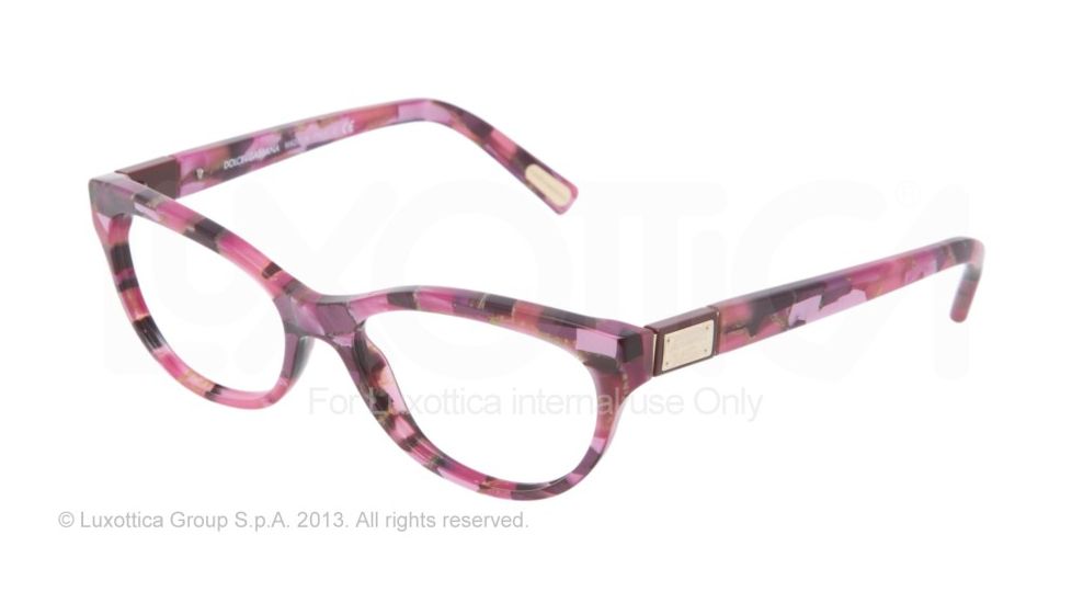 Dolce&amp;Gabbana DG3118 Bifocal Prescription Eyeglasses 1920-5416 - Pink 