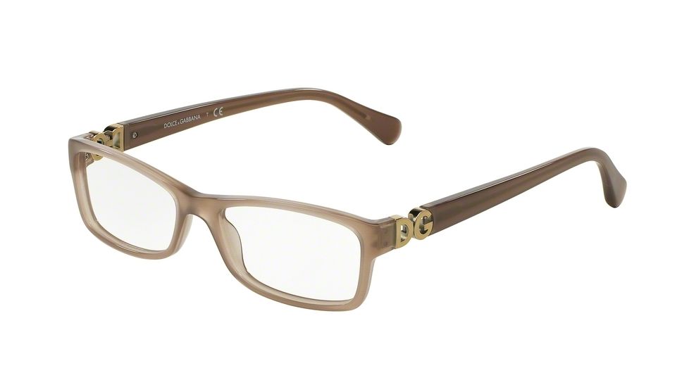 Dolce&amp;Gabbana DG3228 Eyeglass Frames 2679-51 - Opal Mud Frame