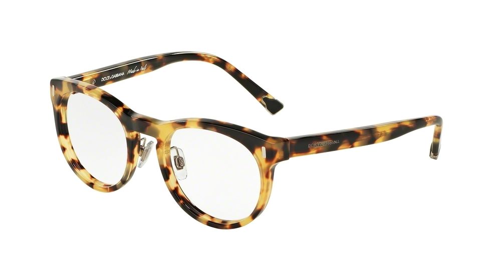 Dolce&amp;Gabbana DG3240 Bifocal Prescription Eyeglasses 512-49 - Cube Havana Frame