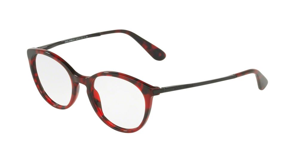 Dolce&amp;Gabbana DG3242F Bifocal Prescription Eyeglasses 2889-50 - Cube Bordeaux Frame