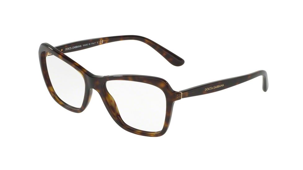Dolce&amp;Gabbana DG3263 Eyeglass Frames 502-52 - Havana Frame