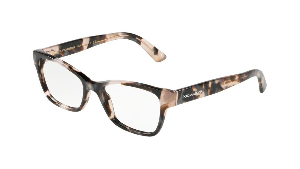 Dolce&amp;Gabbana DG3274 Bifocal Prescription Eyeglasses 3120-54 - Pearl Grey Havana Frame