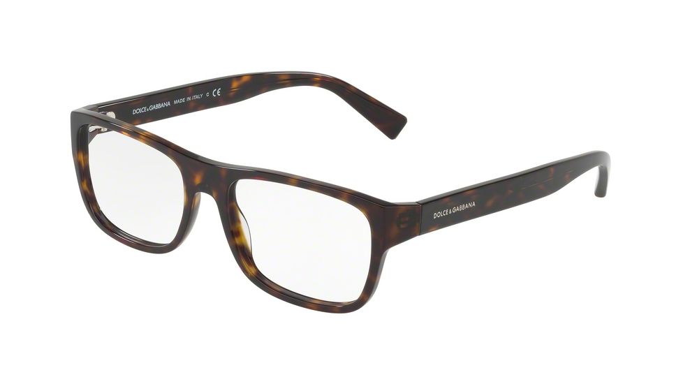 Dolce&amp;Gabbana DG3276 Bifocal Prescription Eyeglasses 502-52 - Havana Frame