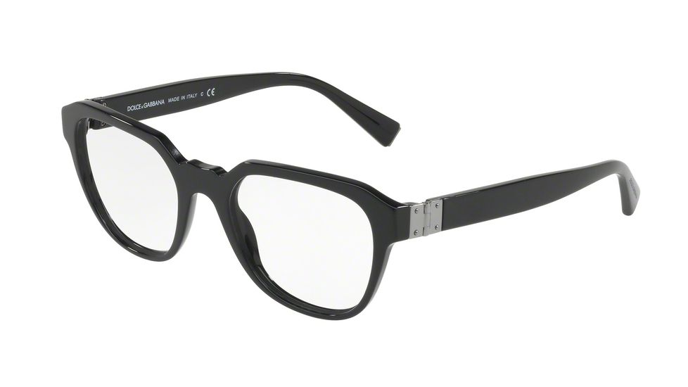 Dolce&amp;Gabbana DG3277 Progressive Prescription Eyeglasses 501-51 - Black Frame