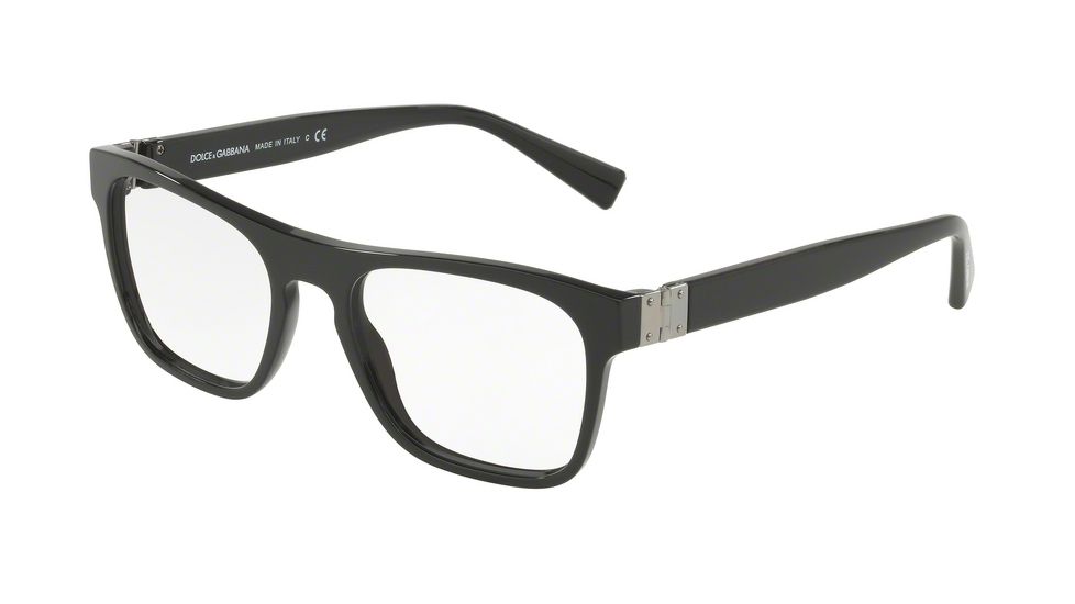 Dolce&amp;Gabbana DG3281F Progressive Prescription Eyeglasses 501-54 - Black Frame