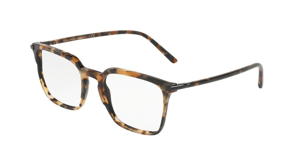 Dolce&amp;Gabbana DG3283 Bifocal Prescription Eyeglasses, 51mm, Blue Havana, DG3283-3141-51-BI