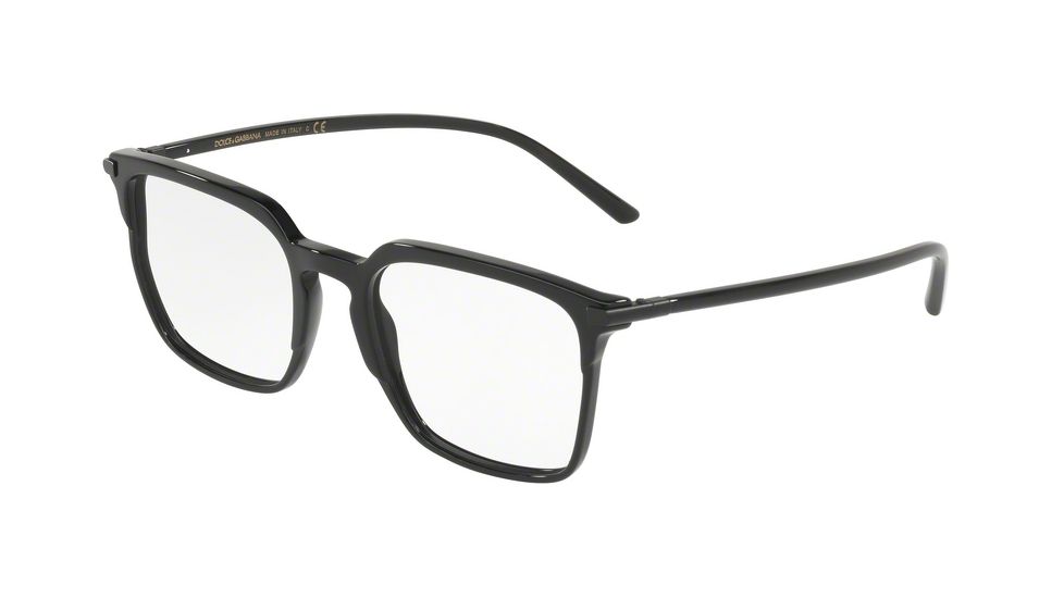 Dolce&amp;Gabbana DG3283 Bifocal Prescription Eyeglasses, 51mm, Black, DG3283-501-51-BI