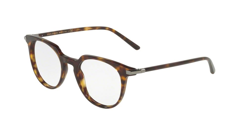 Dolce&amp;Gabbana DG3288 Bifocal Prescription Eyeglasses, 48mm, Havana, DG3288-502-48-BI