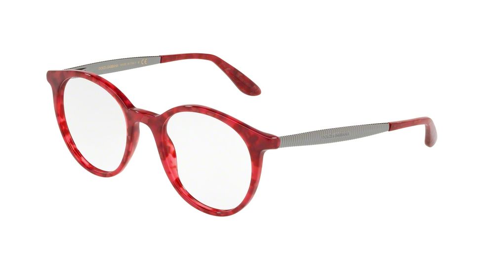 Dolce&amp;Gabbana DG3292 Prescription Eyeglasses 3175-48 - Cube Cherry Frame