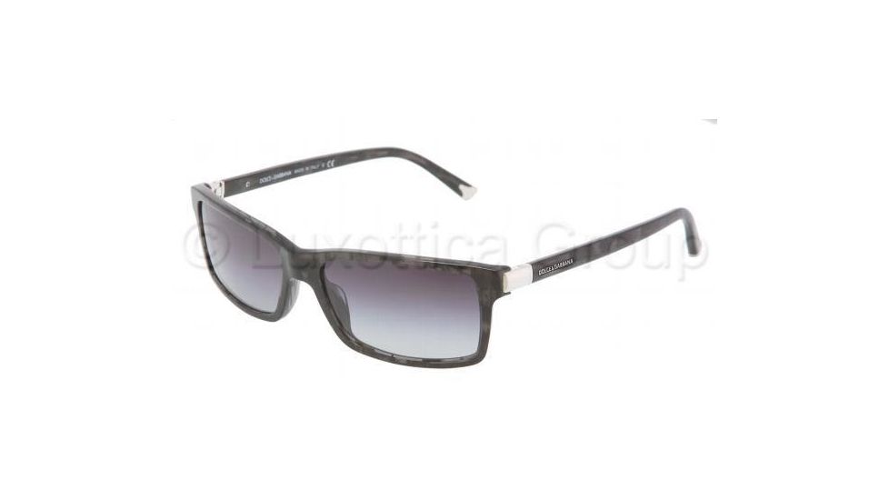 Dolce&amp;Gabbana DG4122 Sunglasses 17238G-5716 - Black Pearl Gray Gradient