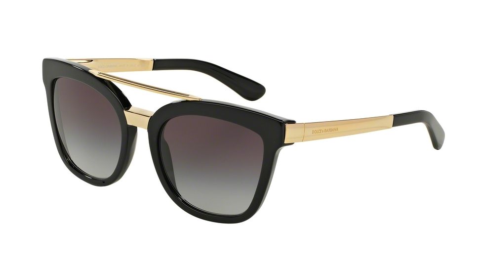 Dolce&amp;Gabbana DG4269 Progressive Prescription Sunglasses DG4269-501-8G-54 - Lens Diameter 54 mm, Frame Color Black