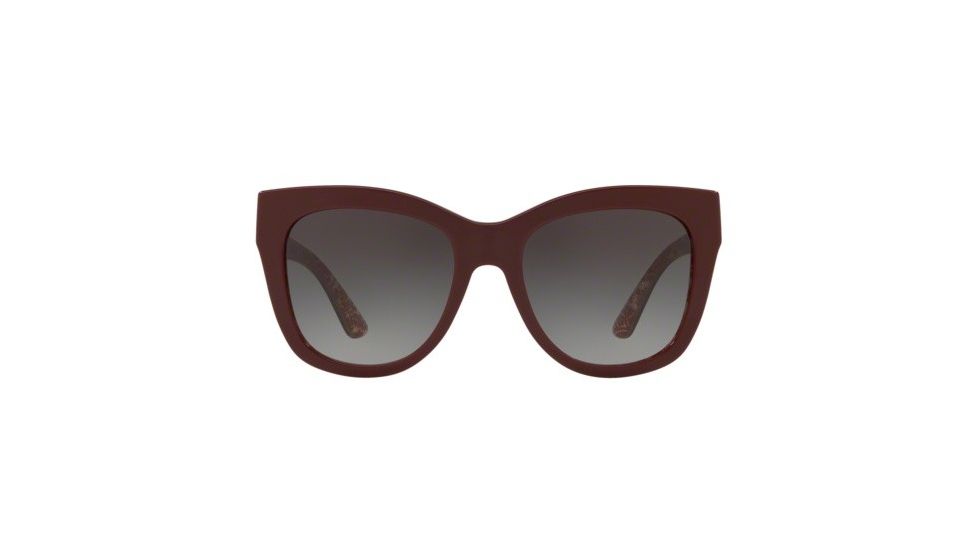Dolce&Gabbana DG4270F Single Vision Prescription Sunglasses DG4270F-32058G-55 - Lens Diameter 55 mm