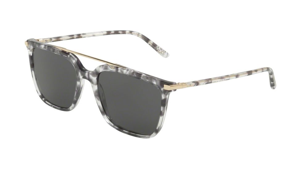 Dolce&amp;Gabbana DG4318F Progressive Prescription Sunglasses DG4318F-313987-55 - Lens Diameter 55 mm, Frame Color Havana Clear Black