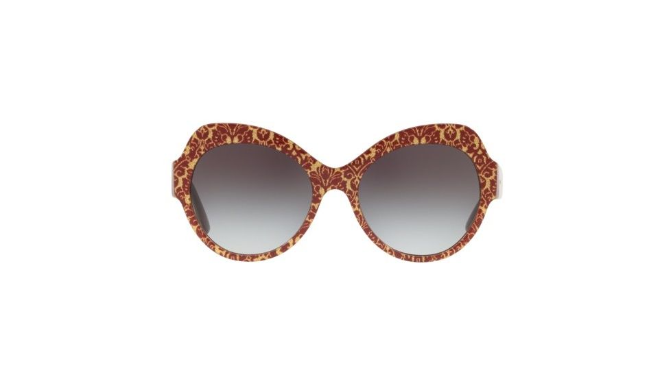 Dolce&amp;Gabbana DG4320F Sunglasses 32068G-56, Grey Gradient Lenses