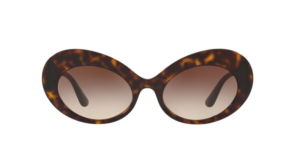 Dolce&amp;Gabbana DG4345F Bifocal Prescription Sunglasses, 55mm, Havana, DG4345F-502-13-55-BI