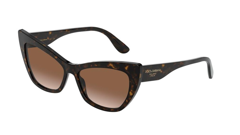 Dolce&amp;Gabbana DG4370F Sunglasses 502/13-56 - , Brown Gradient Lenses