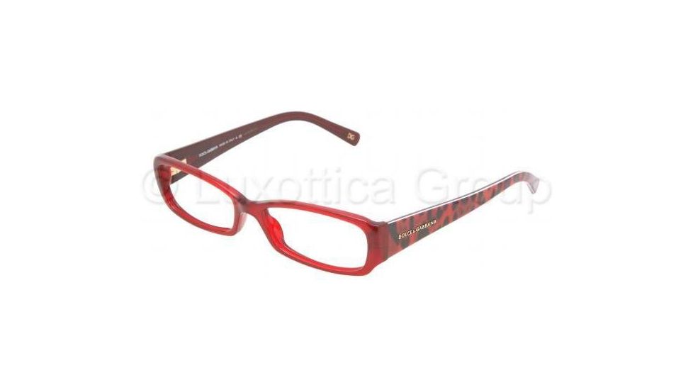 Dolce&amp;Gabbana Eyeglasses DG3085 with No-Line Progressive Rx Prescription Lenses 1829-5316 - Red 