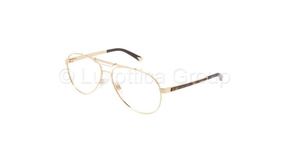 Dolce&amp;Gabbana Iconic evolution DG1223 Bifocal Prescription Eyeglasses 034-5614 - Gold Frame
