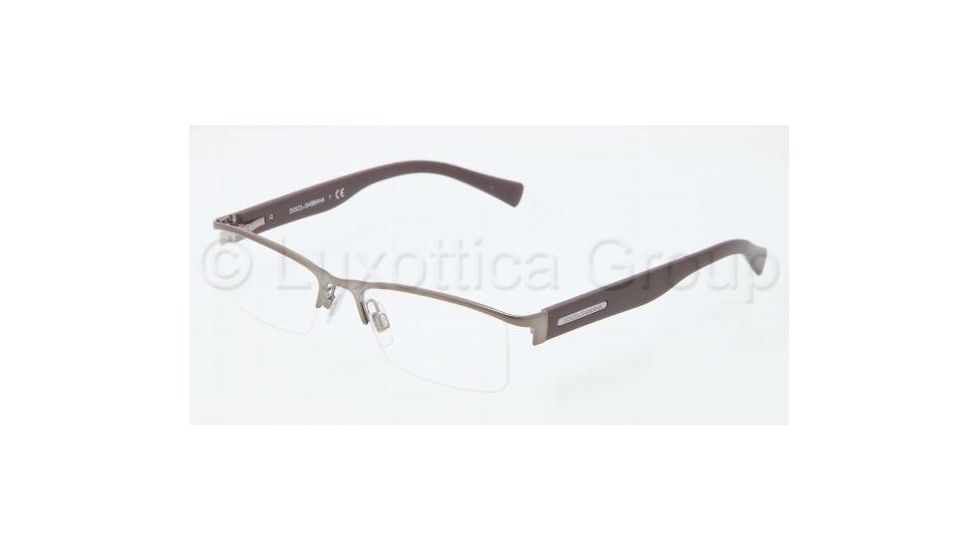 Dolce&amp;Gabbana LIFESTYLE DG1239 Bifocal Prescription Eyeglasses 1175-5117 - Gunmetal Frame