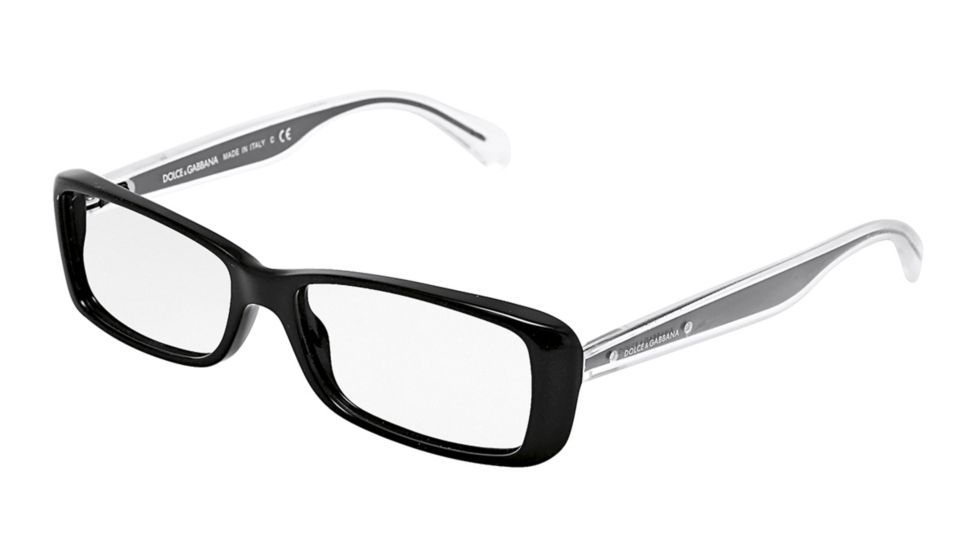 Dolce&amp;Gabbana Mambo collection DG3142 Eyeglass Frames 501-5115 - Black Frame