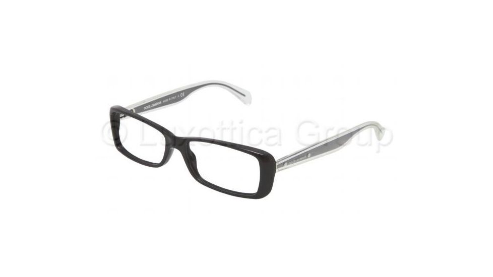 Dolce&amp;Gabbana Mambo collection DG3142 Progressive Prescription Eyeglasses 501-5115 - Black Frame