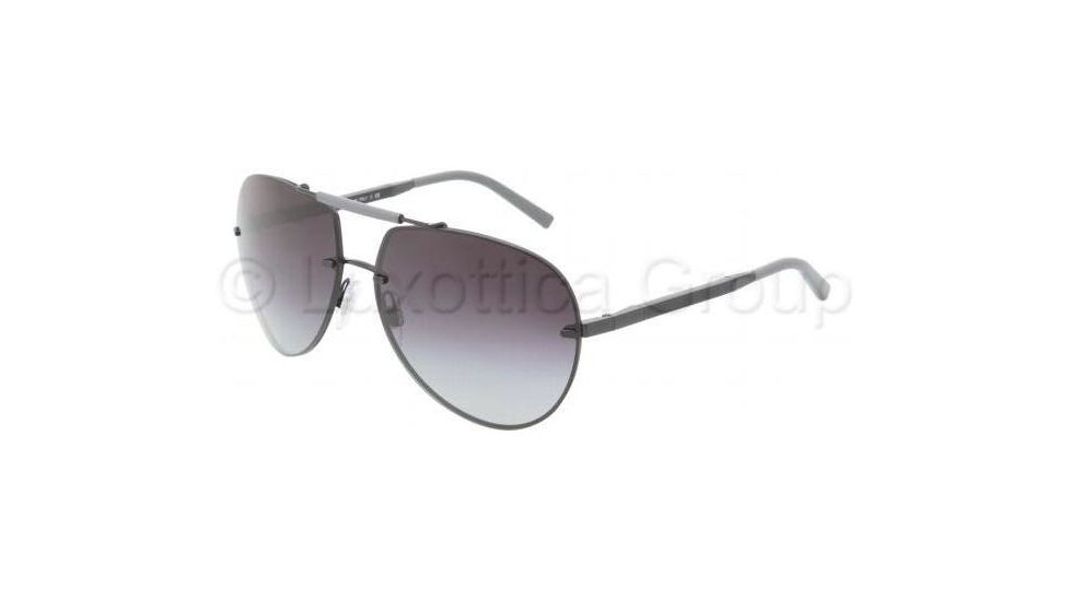 Dolce&amp;Gabbana Sunglasses DG2083 10498G-6413 - Black Gray Gradient
