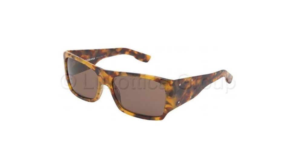 Dolce&amp;Gabbana DG4045 Sunglasses with No-Line Progressive Rx Prescription Lenses DG4045-780-33-5815 - Lens Diameter: 58 mm, Frame Color: Light Havana