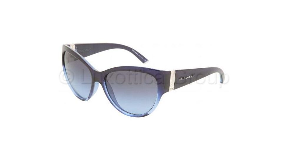 Dolce&amp;Gabbana Sunglasses DG6059 18098F-5816 - Blue Gradient Blue Gray Gradient