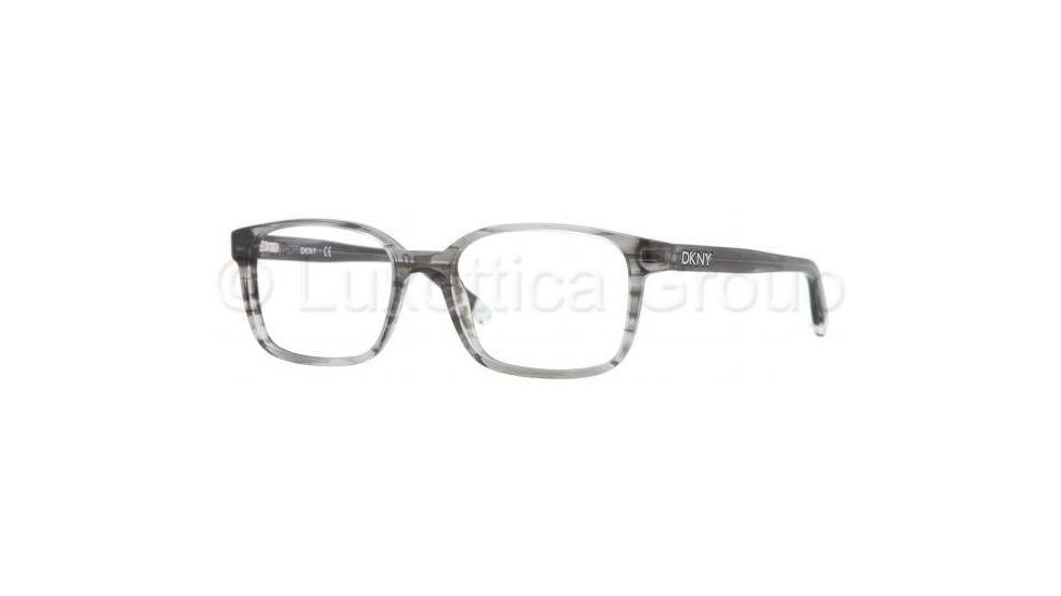 DKNY DY4608 Single Vision Prescription Eyewear 3449-5017 - Striped Gray 