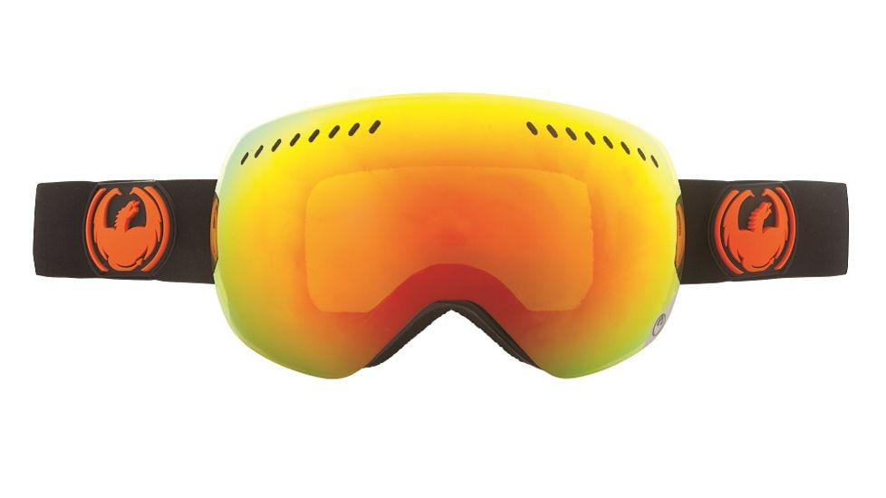 Dragon APXs Goggles-Pop Yellow-Yellow Blue Ionized