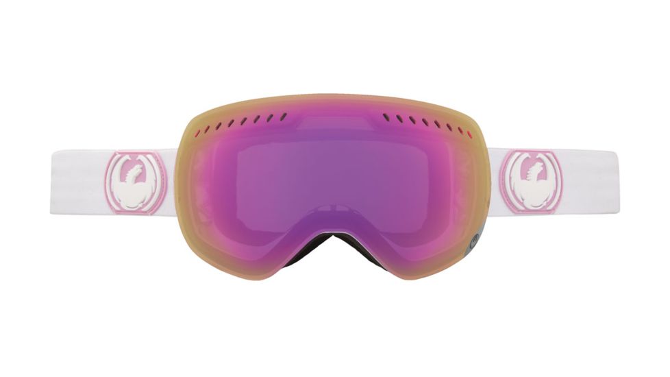 Dragon APXs Goggles-White-Pink Ionized