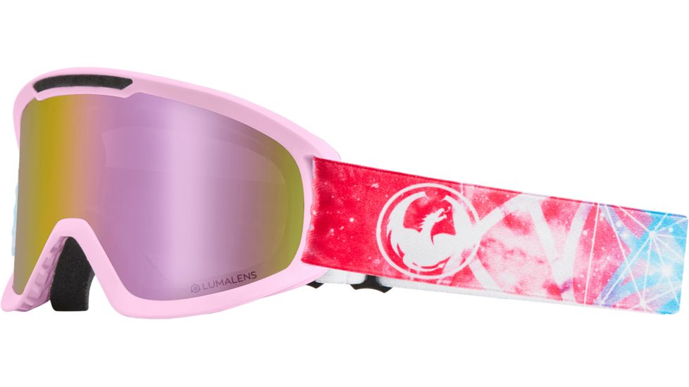 Dragon DX2 Goggles, Galaxy/Lumalens Pink Ion, 348005129400