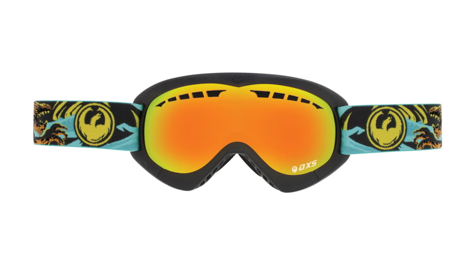 Dragon DXs Goggles-Akhlut-Yellow Red Ionized