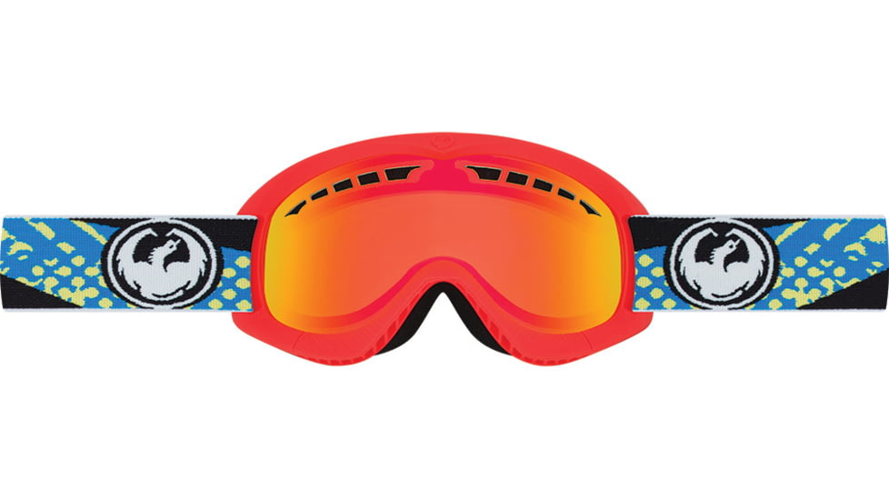 Dragon DXs Goggles-Future Blue-Yellow Red Ionized
