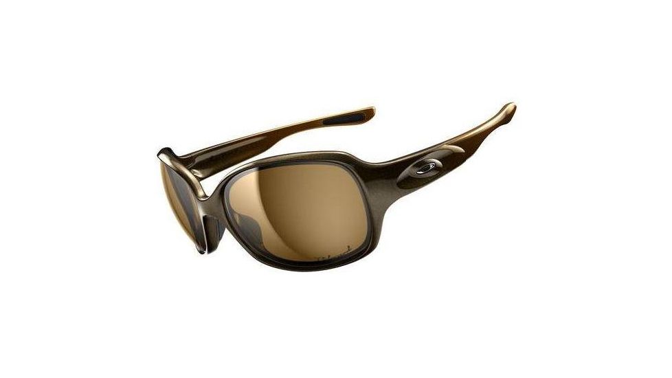 Oakley Drizzle Asian Fit Brown Sugar/Sunset Frame w/ Bronze Polarized Lenses Sunglasses OO9186-05