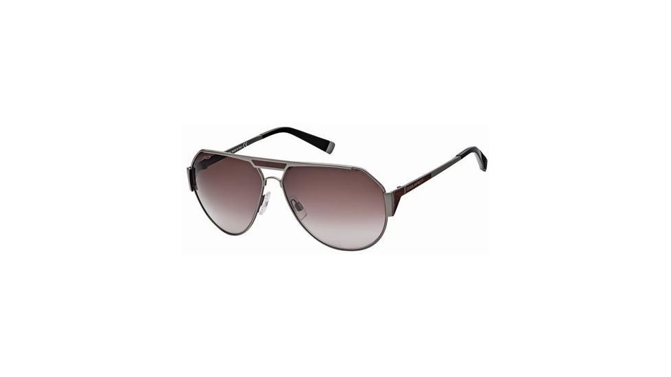 DSquared DQ0062 Sunglasses - Shiny Gun Metal Frame Color