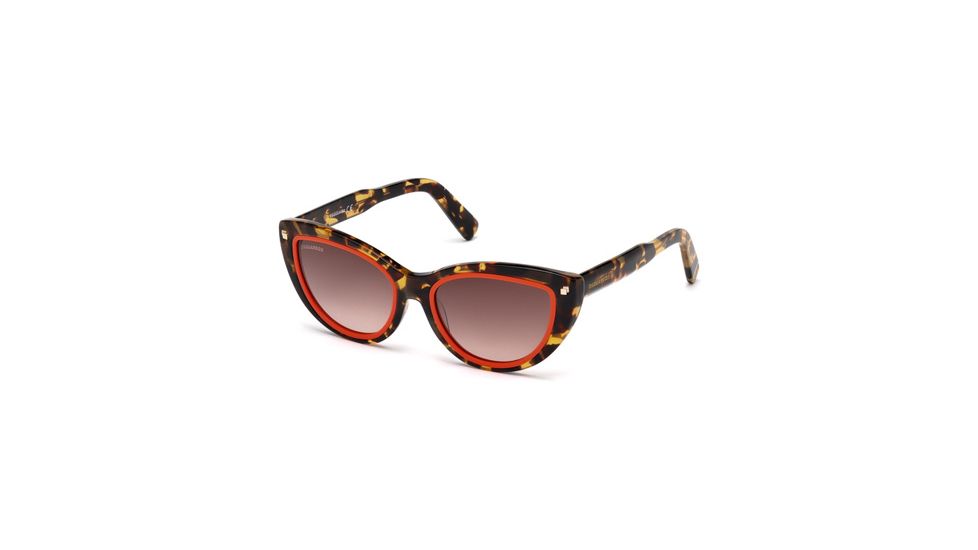 DSquared DQ0170 Sunglasses - Coloured Havana Frame Color