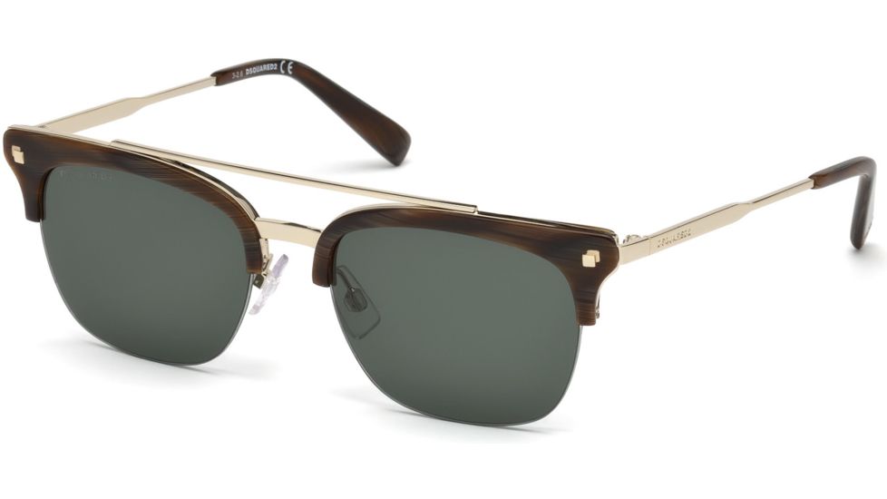 DSquared DQ0250 Sunglasses - Dark Brown Frame Color
