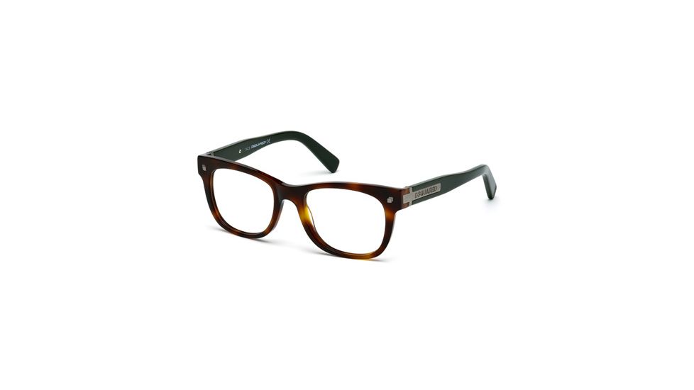 DSquared DQ5145 Eyeglass Frames - Blonde Havana Frame Color