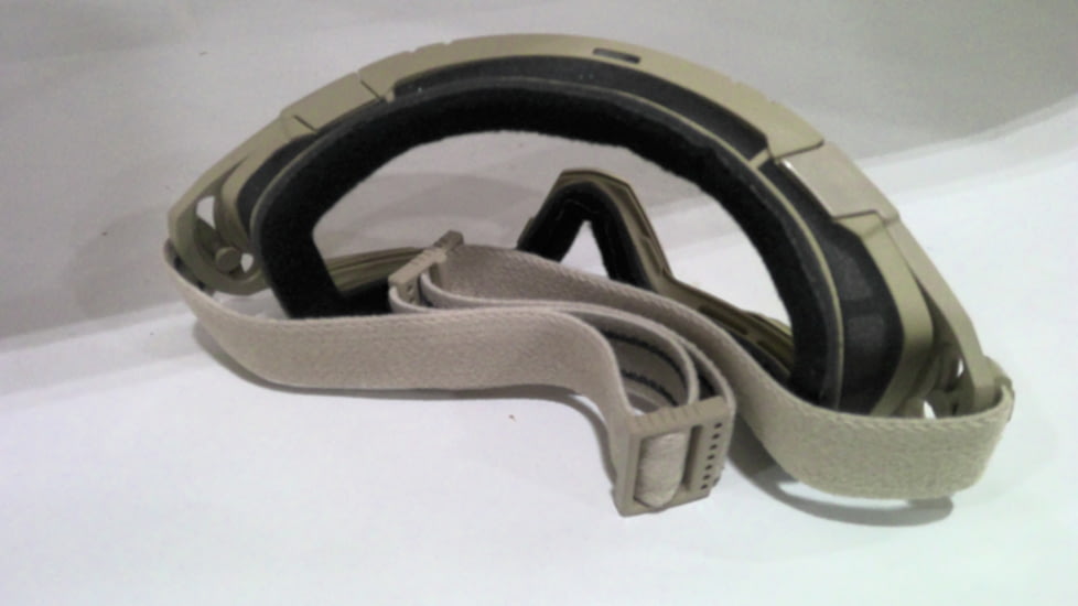 EDEMO Oakley SI Ballistic 2.0 Goggles, Dark Bone Frame, Clear Lens OO7035-05, EDEMO1