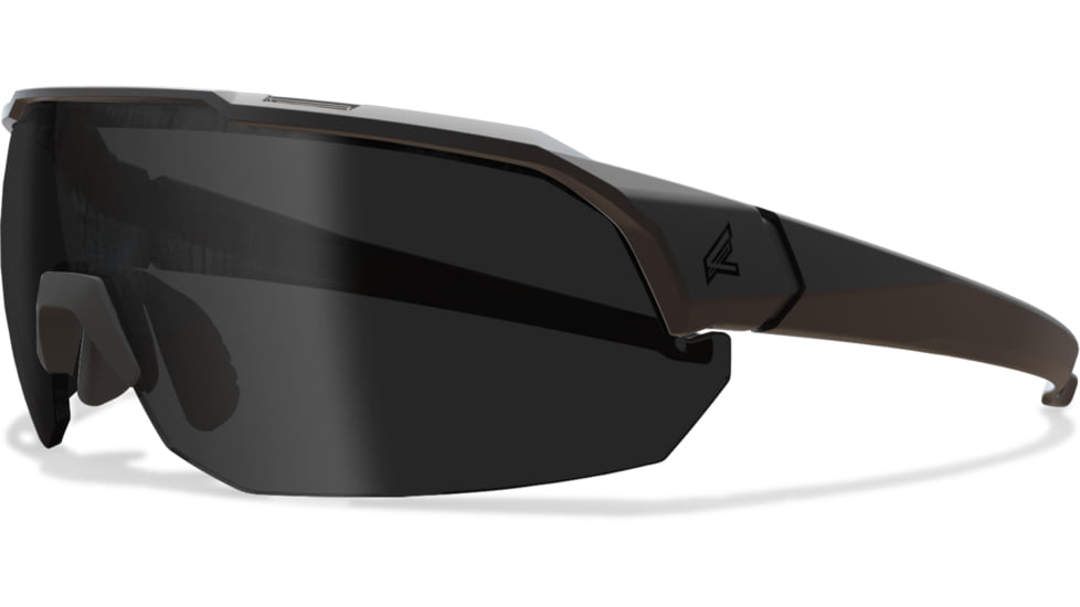 Edge Eyewear ARC Light Shooting Glasses, Black Frame, G-15 Vapor Shield Lenses, Standard, AL17VS