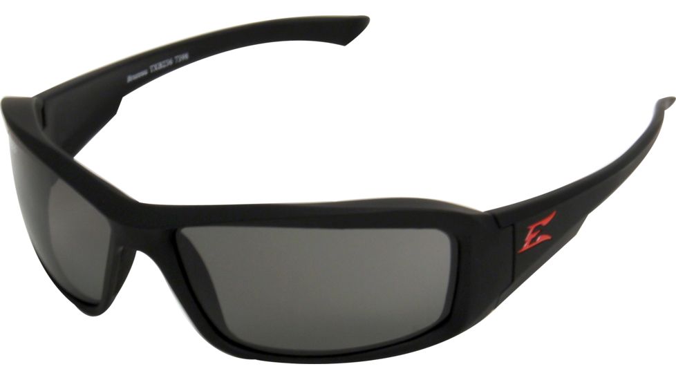 Edge Eyewear Brazeau Safety Glasses Torque Frame Smoke Lens Xb136