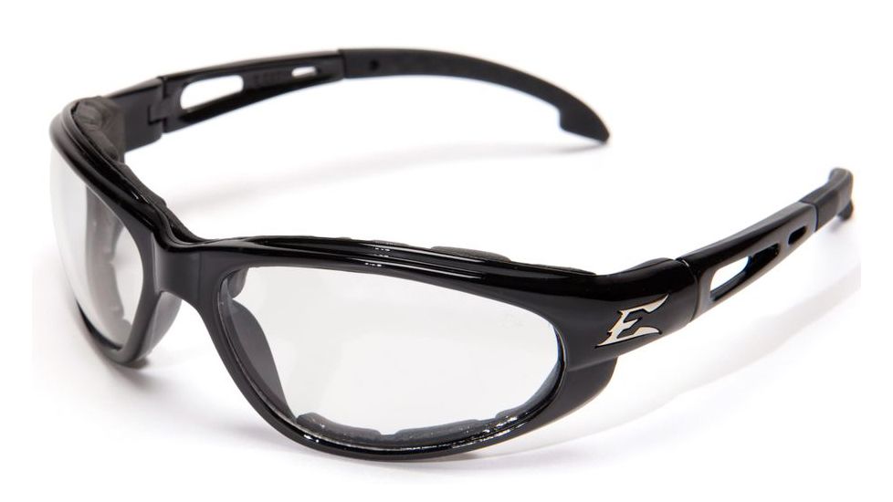 Edge Eyewear Dakura-Black / Clear Vapor Shield Lens with Gasket GSW111VS