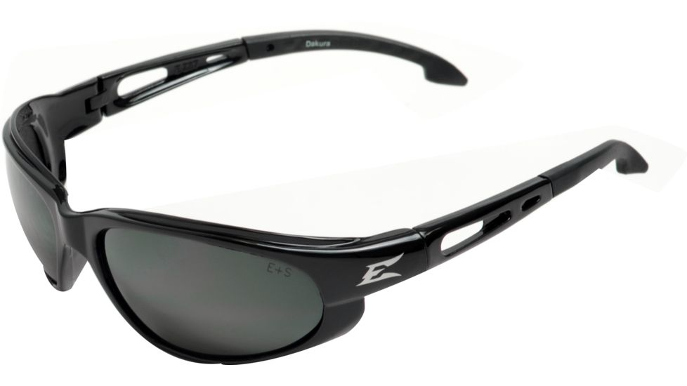 Edge Eyewear Dakura Safety Glasses Black Frame Polarized G 15 Silver Mirror Lens Tsm21 G15 7