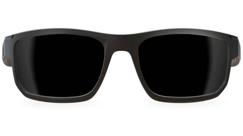 Edge Eyewear Defiance - Black Frame/ Clear Vapor Shield Lenses, Black frame, ZDF116VS