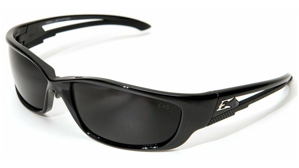 Edge Eyewear Kazbek Islander Fit-Black / Smoke Lens with Gasket GSK116-IFT