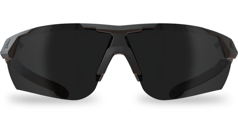 Edge Eyewear Phantom Rescue Shooting Glasses, Black Frame, G-15 Vapor Shield Lenses, Standard, PR17VS