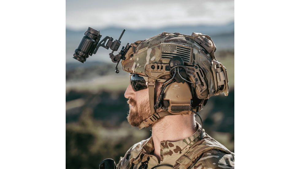 Edge Eyewear Phantom Rescue Shooting Glasses, Tan499 Frame, G-15 Vapor Shield Lenses, Standard, PR27VS